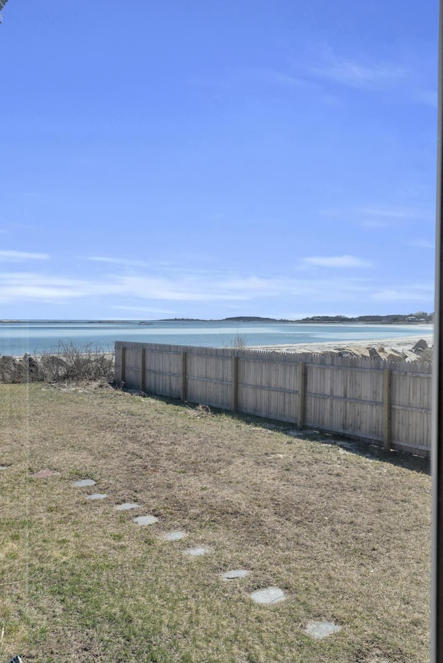 683 Kings Hwy, Kennebunkport, ME 04046 - view of yard featuring fence and a water view