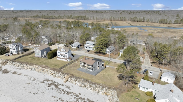 683 Kings Hwy, Kennebunkport, ME 04046 - bird's eye view featuring a residential view
