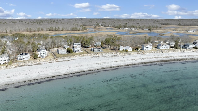 683 Kings Hwy, Kennebunkport, ME 04046 - aerial view featuring a water view