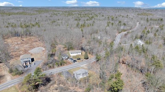 bird's eye view featuring a rural view
