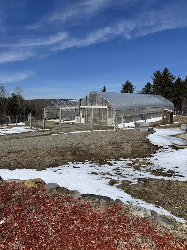 441 Works Rd, Jackson, ME 04921 - exterior space featuring an outbuilding and an exterior structure