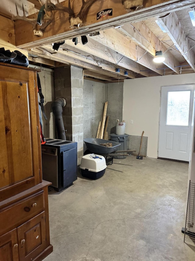 441 Works Rd, Jackson, ME 04921 - view of basement