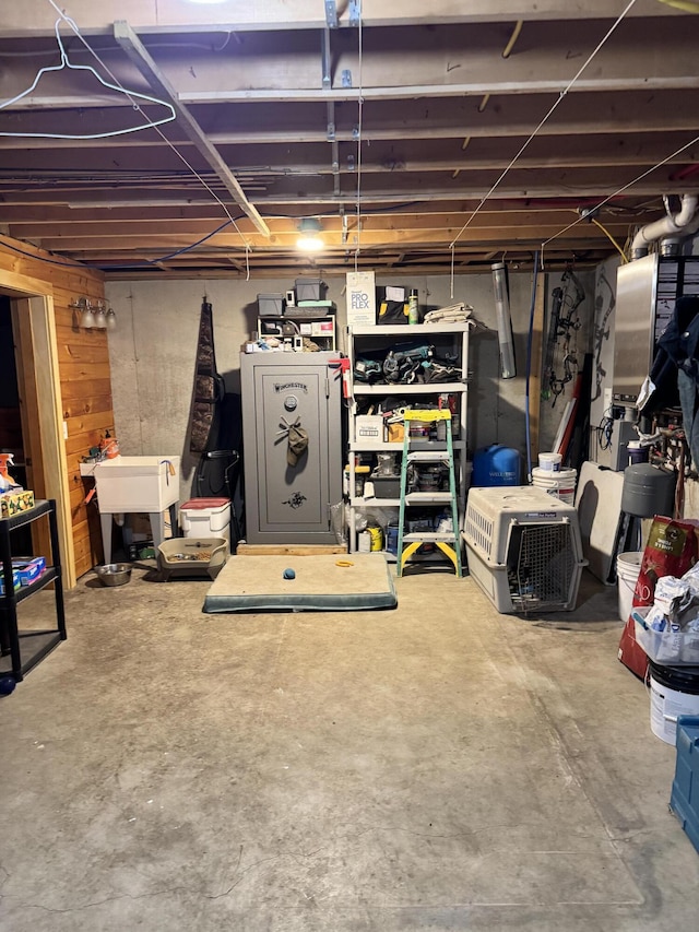 441 Works Rd, Jackson, ME 04921 - view of unfinished below grade area