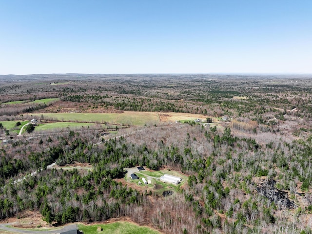 441 Works Rd, Jackson, ME 04921 - birds eye view of property with a rural view