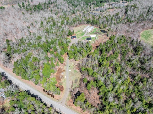 441 Works Rd, Jackson, ME 04921 - drone / aerial view