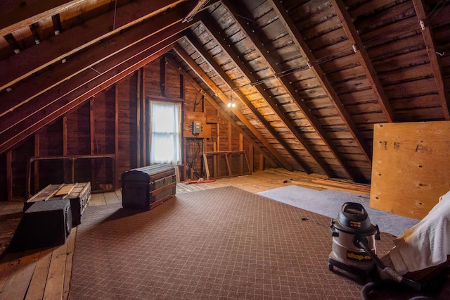 27 Pine St, Eustis, ME 04936 - view of attic