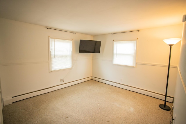 spare room featuring plenty of natural light