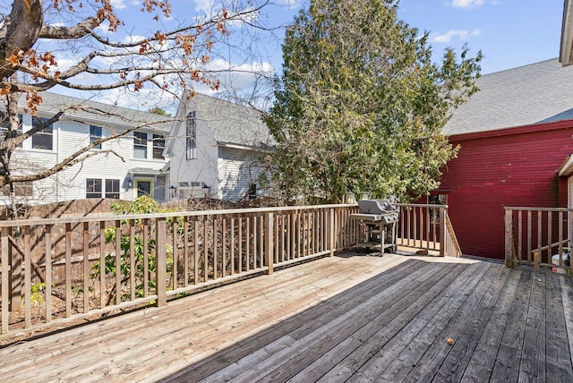 view of deck