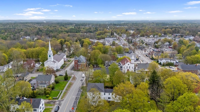 8 College Ave, Gorham, ME 04038 - aerial overview of property's location featuring nearby suburban area