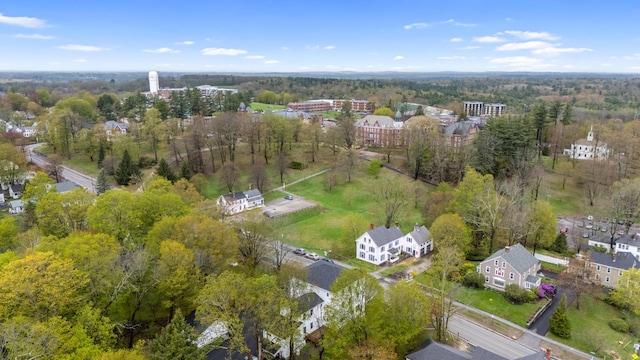 8 College Ave, Gorham, ME 04038 - view of property location featuring a heavily wooded area