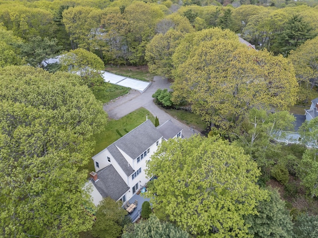 10 Thistleberry Ln, York, ME 03909 - bird's eye view of a forest