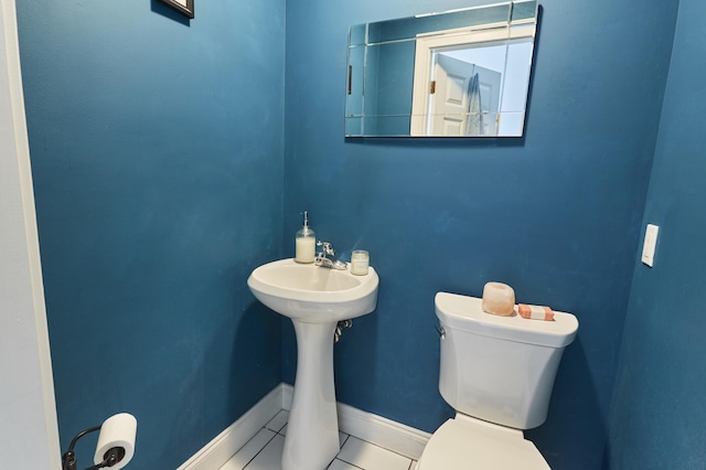 10 Thistleberry Ln, York, ME 03909 - half bathroom featuring toilet and tile patterned floors