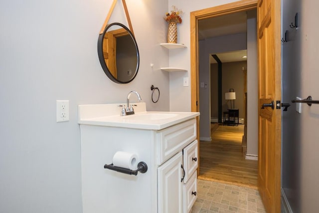 23 Orr St, Wilton, ME 04294 - bathroom with vanity