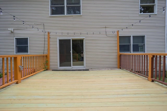 23 Orr St, Wilton, ME 04294 - view of wooden terrace