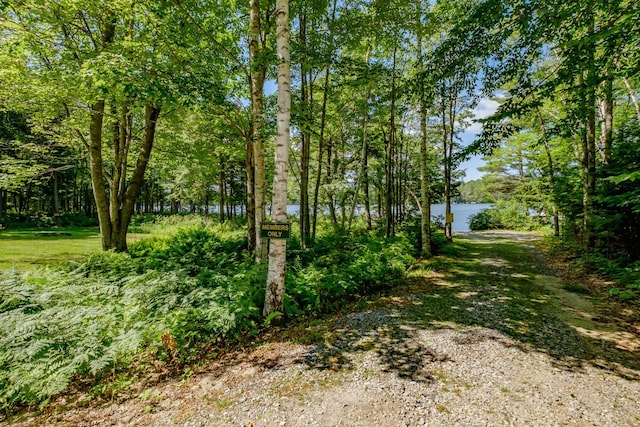 15 Summit Dr, Bridgton, ME 04009 - view of yard with a water view