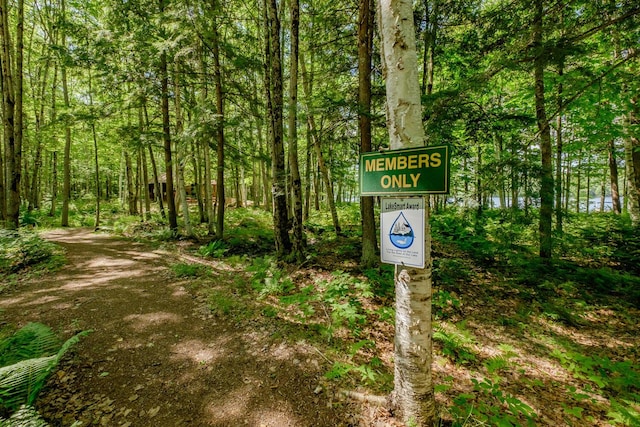 15 Summit Dr, Bridgton, ME 04009 - surrounding community featuring a forest view