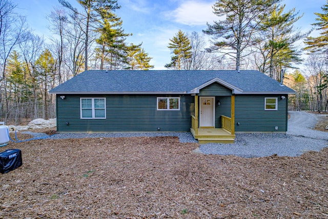 15 Summit Dr, Bridgton, ME 04009 - single story home with a shingled roof