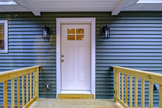 15 Summit Dr, Bridgton, ME 04009 - view of doorway to property