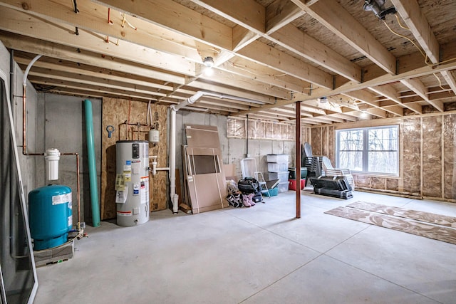 15 Summit Dr, Bridgton, ME 04009 - basement featuring water heater