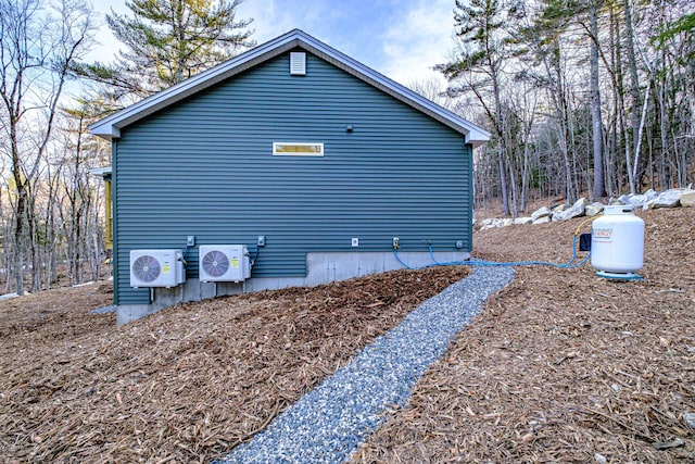 15 Summit Dr, Bridgton, ME 04009 - view of property exterior with ac unit