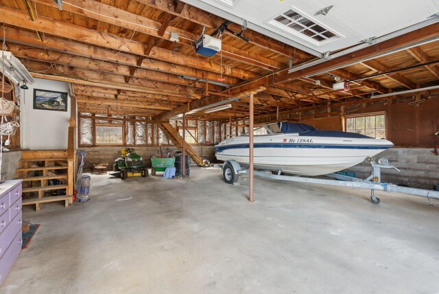 117 Youngs Ridge Rd, Acton, ME 04001 - garage with a garage door opener