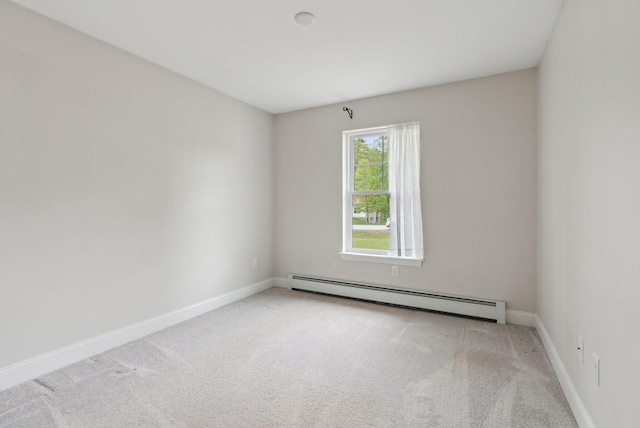 79 Colins Meadow Ln, Alfred, ME 04002 - carpeted empty room with baseboard heating and baseboards