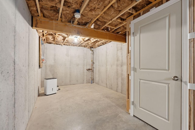 79 Colins Meadow Ln, Alfred, ME 04002 - view of unfinished basement