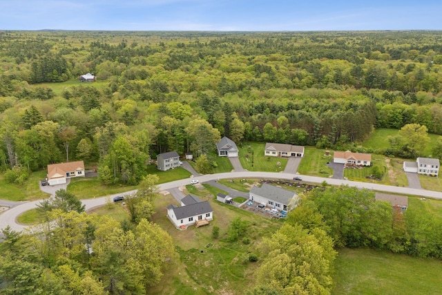79 Colins Meadow Ln, Alfred, ME 04002 - aerial view of property's location with a heavily wooded area