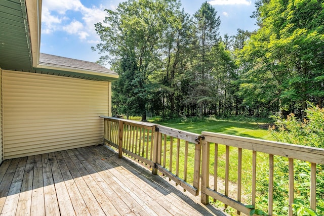 8 Sylvan Rd, Orono, ME 04473 - deck featuring a lawn