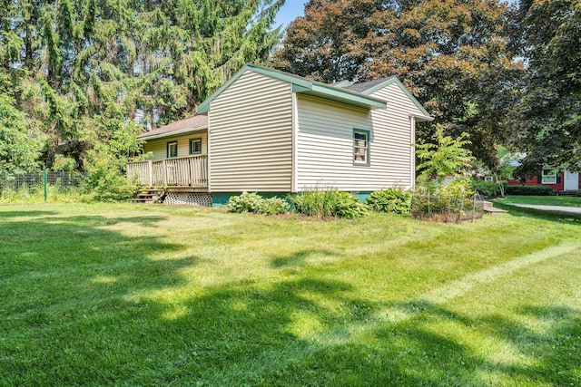 8 Sylvan Rd, Orono, ME 04473 - view of home's exterior with a deck