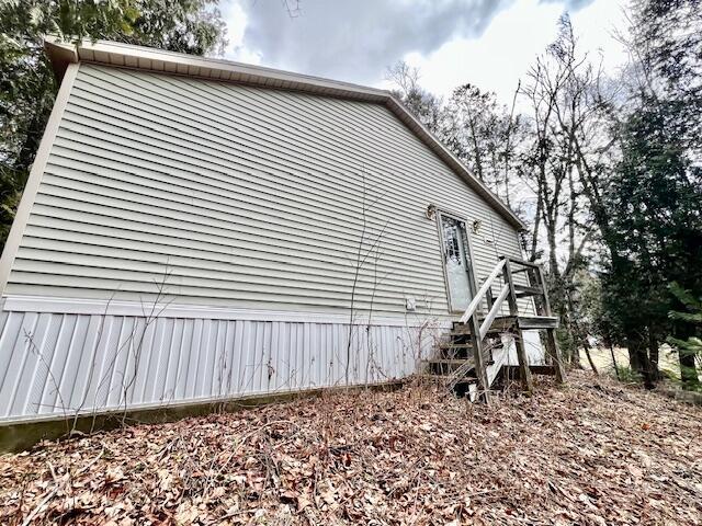 view of side of property