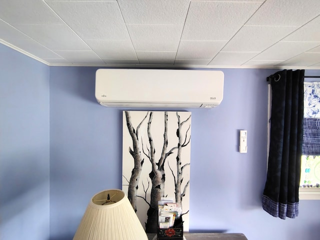 90 Whig St, Winterport, ME 04496 - detailed view of an AC wall unit and crown molding
