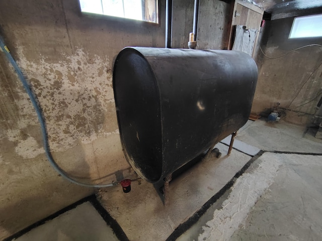 90 Whig St, Winterport, ME 04496 - basement view of heating fuel