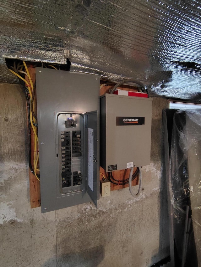 90 Whig St, Winterport, ME 04496 - utility room featuring electric panel