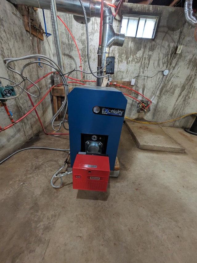 view of utility room