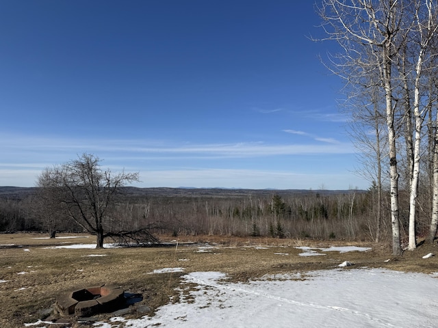 1083 N Rd, Ripley, ME 04930 - view of snowy yard