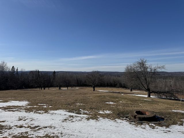 1083 N Rd, Ripley, ME 04930 - view of yard covered in snow