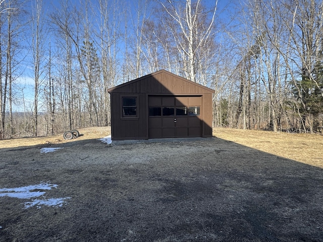 1083 N Rd, Ripley, ME 04930 - view of outdoor structure with driveway and an outdoor structure