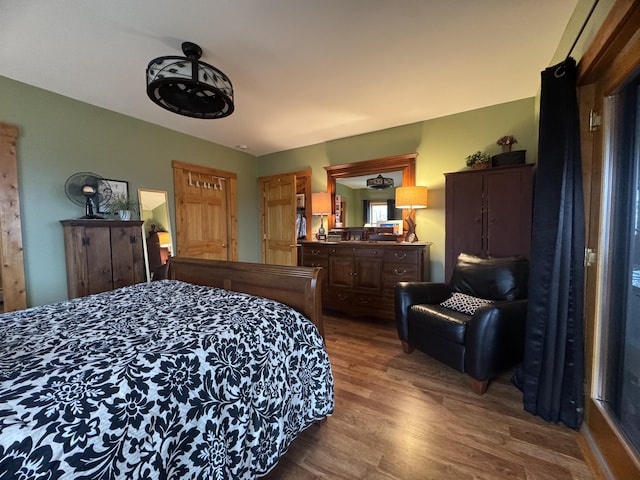 1083 N Rd, Ripley, ME 04930 - bedroom featuring wood finished floors