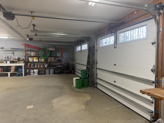 1083 N Rd, Ripley, ME 04930 - garage with a garage door opener