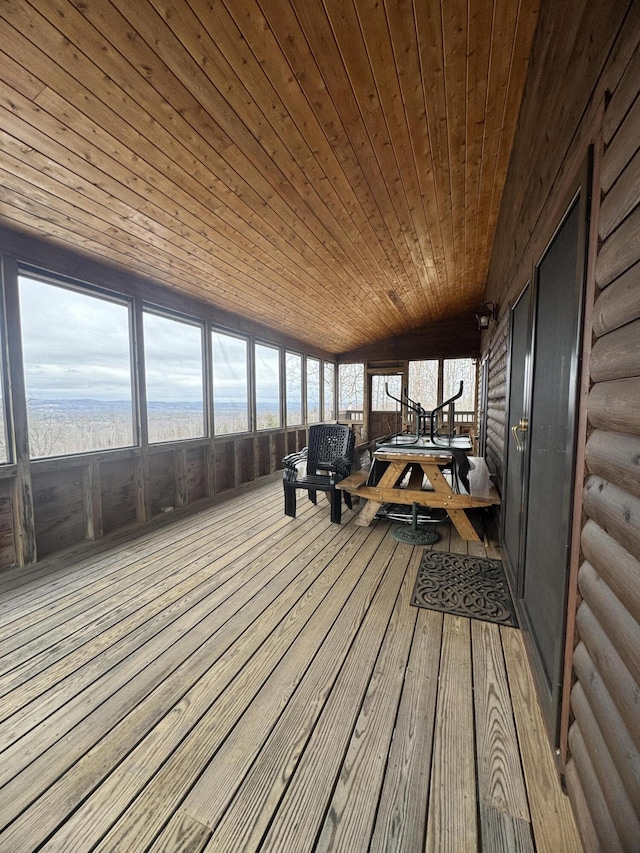 1083 N Rd, Ripley, ME 04930 - view of sunroom / solarium