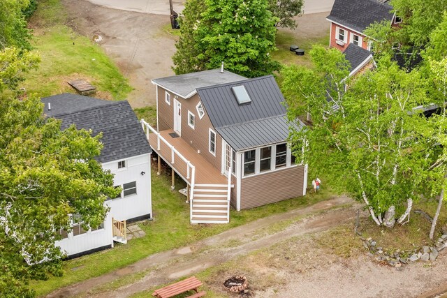 108/9 113 Sandy Beach Rd, Glenburn, ME 04401 - aerial view of property and surrounding area
