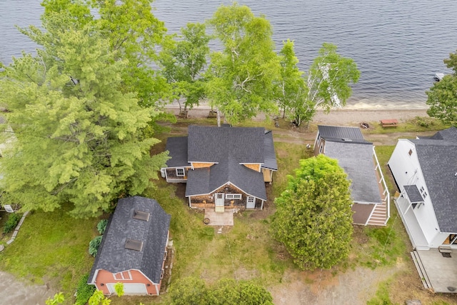 108/9 113 Sandy Beach Rd, Glenburn, ME 04401 - view from above of property featuring a large body of water