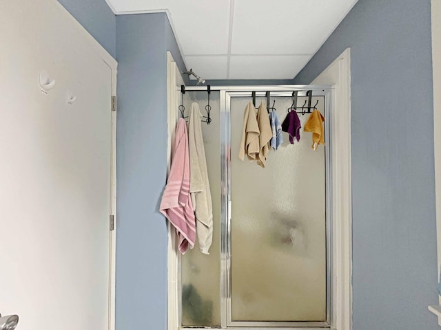 1716 Main St, Mapleton, ME 04757 - bathroom featuring a shower stall