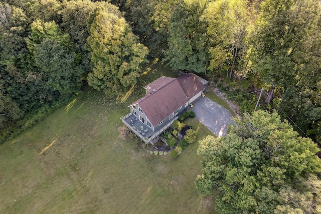 252 General Turner Hill Rd, Turner, ME 04282 - drone / aerial view with a forest view