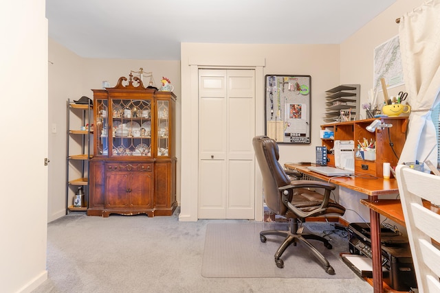 252 General Turner Hill Rd, Turner, ME 04282 - office area featuring baseboards and carpet