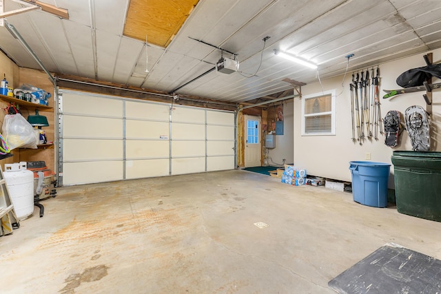 252 General Turner Hill Rd, Turner, ME 04282 - garage featuring a garage door opener