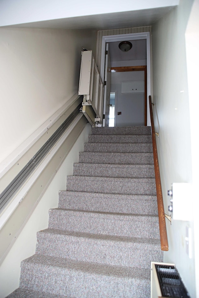 165 Pleasant Ave, Madawaska, ME 04756 - view of staircase