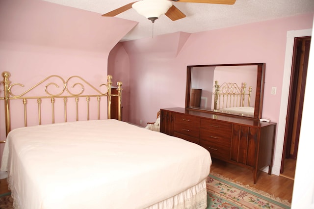 165 Pleasant Ave, Madawaska, ME 04756 - bedroom featuring wood finished floors and ceiling fan
