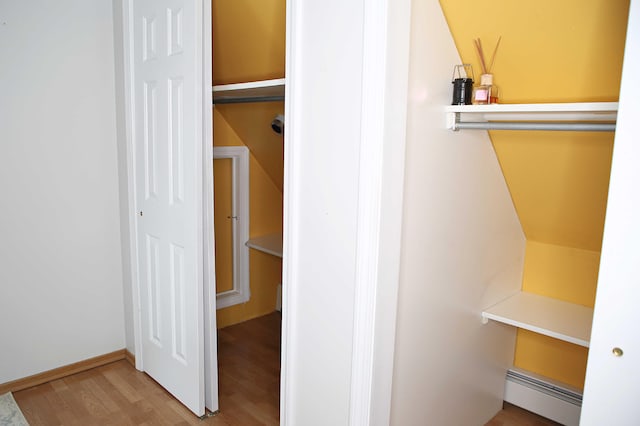 165 Pleasant Ave, Madawaska, ME 04756 - closet with a baseboard radiator
